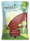 Food To Live Organic Goji Berries, 6 Pounds - Sun Dried, Large And Juicy, Non-Gmo, Raw, Vegan, Sirtfood, Bulk