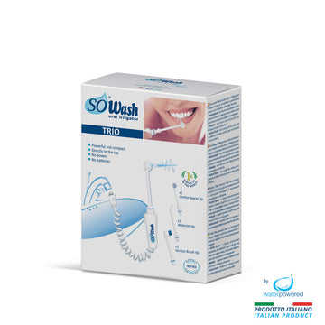 Water Flosser Sowash Trio, Faucet Oral Irrigator Dental Water Floss, It Connects Directly To The Faucet, Non-Electric Dental Irr