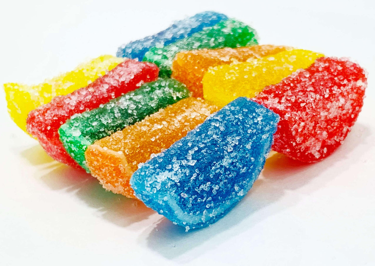 NY Spice Shop Mini Assorted Fruit Slices Candy - 1 Pound Assorted Flavors Jelly Fruit Candy - Gummy Candy Bulk - Fruit Gummies -
