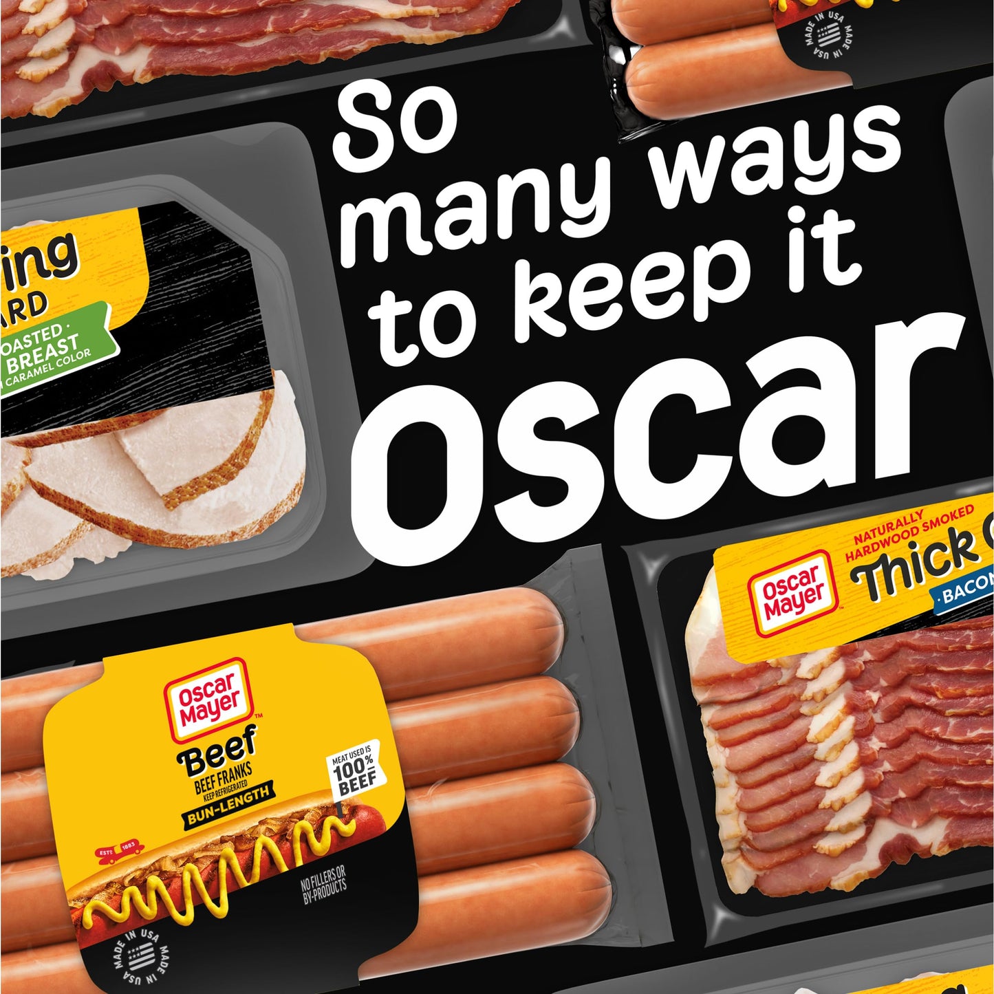 Oscar Mayer Bun-Length Beef Franks Hot Dogs, 8 ct Pack