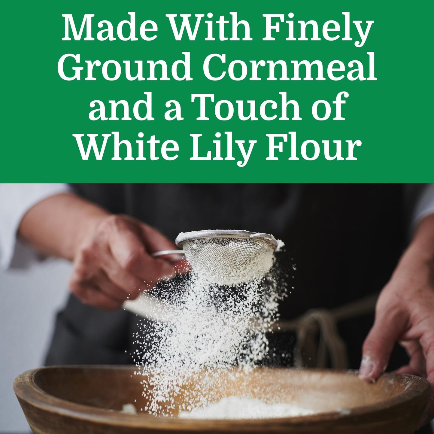 White Lily Enriched White Cornmeal Mix - 2 lb. - Single