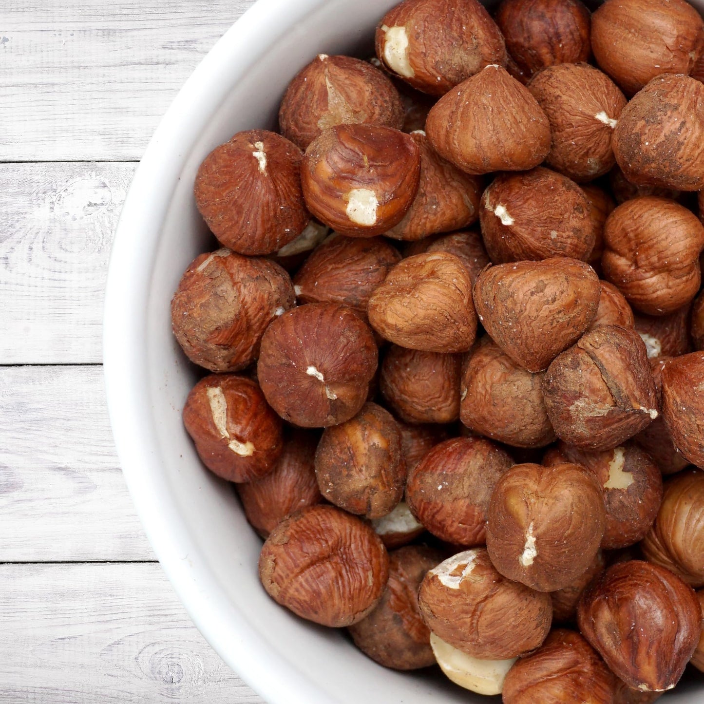 Roasted Hazelnuts, 1 Pound Bag Fresh Hazelnuts, The Hampton Popcorn & Candy Company