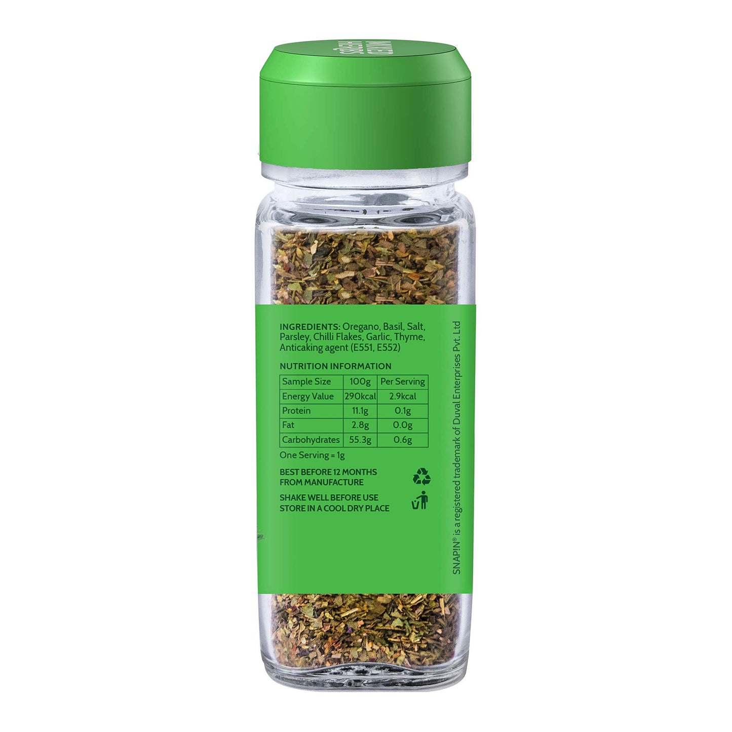 Snapin Mixed Herbs, 20G