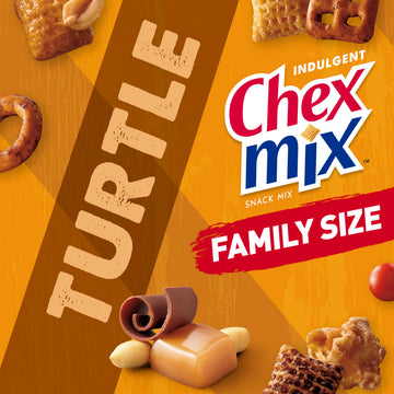 Chex Mix Turtle Snack Mix, 13.5 oz Bag