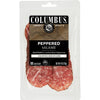 COLUMBUS Salami Sliced and Peppered Italian Authentic Flavor For Charcuterie Boards Sandwiches and Lunch Meat Deli 4 oz