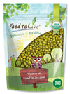 Organic Mung Beans, 1 Pound - Non-Gmo, Whole Dried Beans, Green Gram, Sproutable, Kosher, Vegan, Sirtfood, Bulk. Good Source Of Fiber, Protein, Folate. Goes Well With Asian, Middle East Dishes.