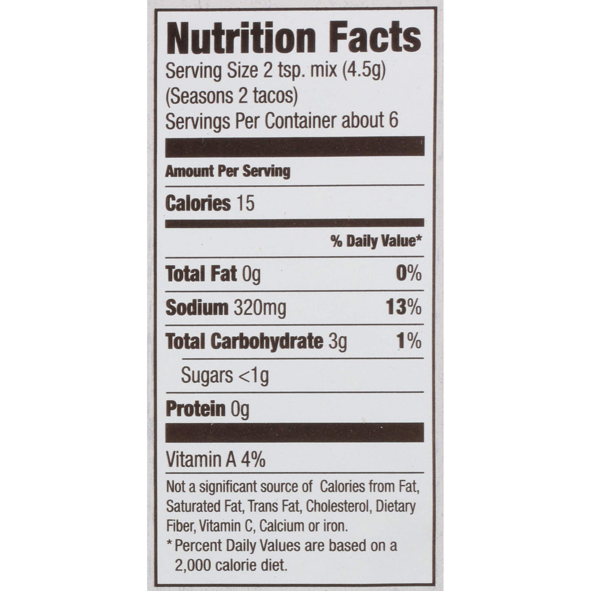 Mccormick Organics Taco Seasoning Mix, 1 Oz (Pack Of 12)