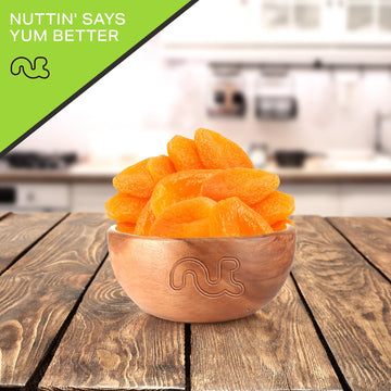 Nut Cravings Dry Fruits - Sun Dried Turkish Apricots, No Sugar Added (32Oz - 2 Lb) Packed Fresh In Resealable Bag - Sweet Snack,