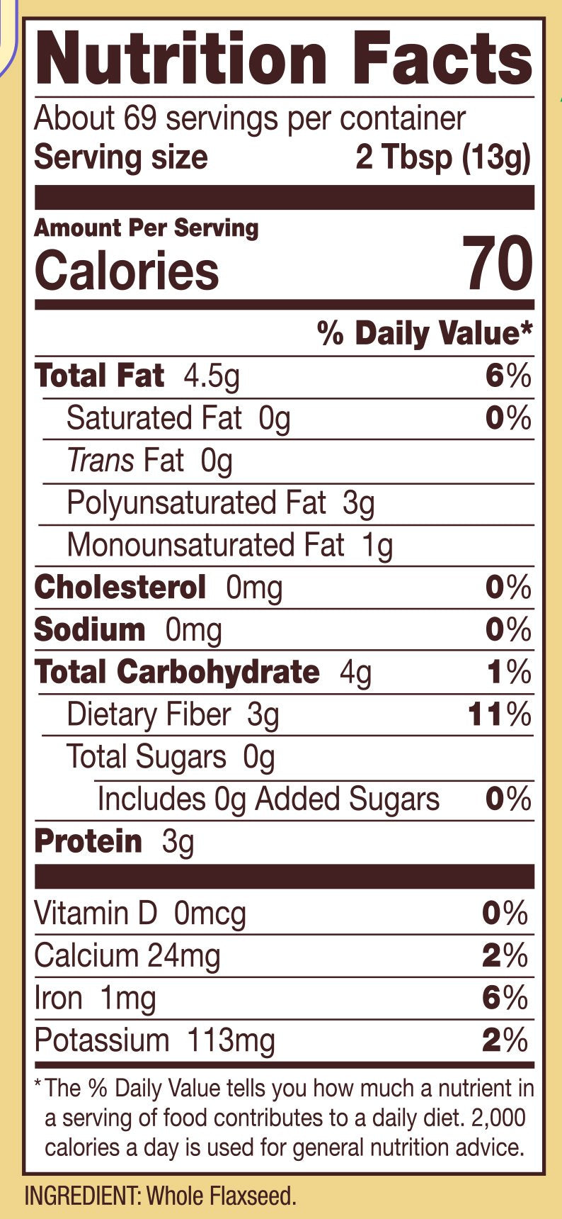 Bobs Red Mill Flaxseed Meal, 32 oz