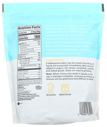 365 by Whole Foods Market Black Chia Seed 32 Ounce
