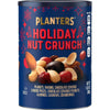 PLANTERS Holiday Nut Crunch Mix with Peanuts Raisins Chocolate Covered Peanuts Almonds Cashews Cranberries Holiday Snack Party Nut Mix 21oz Canister