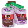 Plum Organics Mighty Morning Organic Toddler Food - Apple, Blackberry, Purple Carrot, Greek Yogurt, and Oat - 4 oz Pouch (Pack o