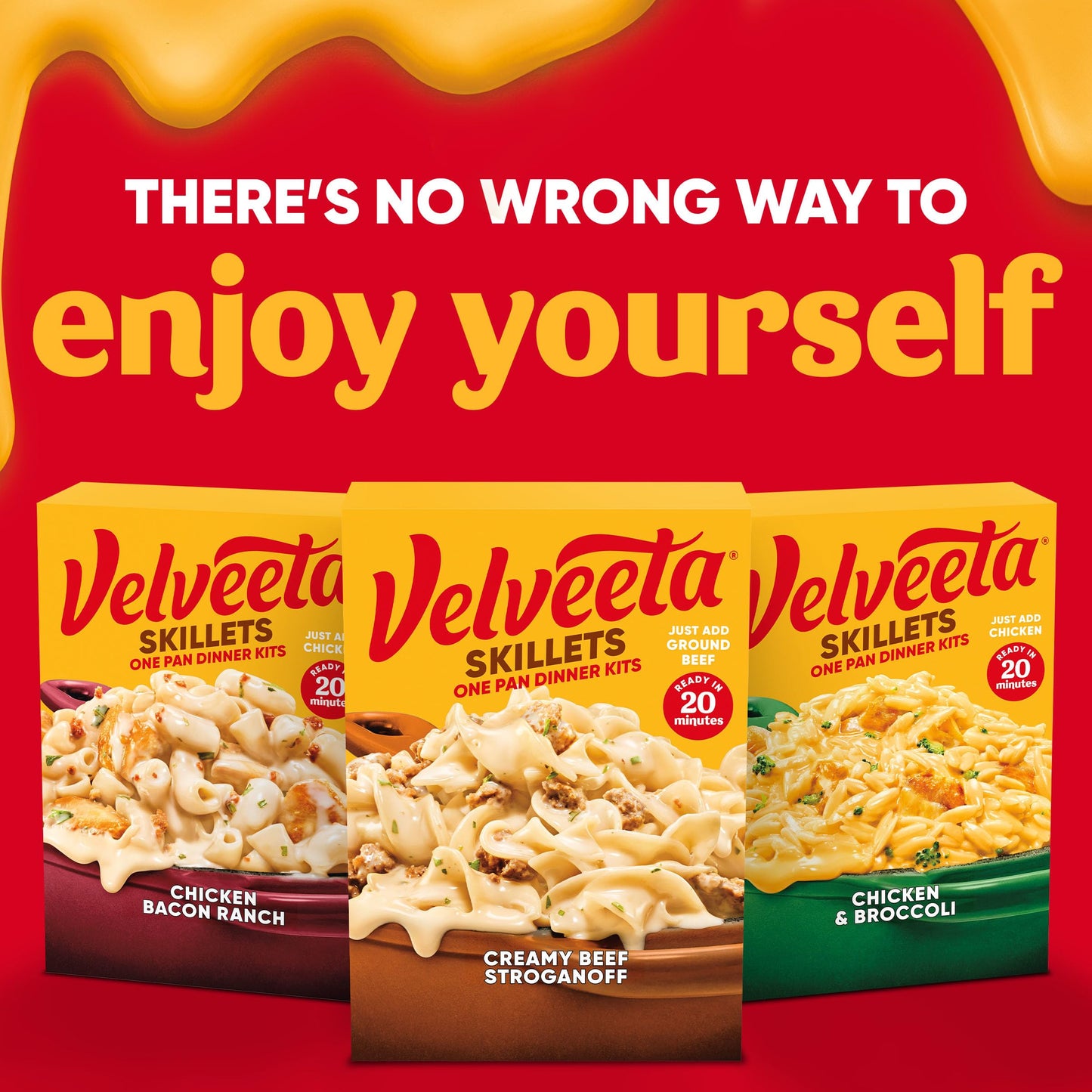 Velveeta Skillets Creamy Beef Stroganoff Dinner Kit, 11.6 oz Box, Includes Cheese Sauce, One Pan Meal