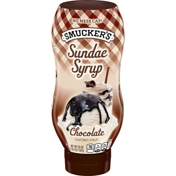 Smucker'S Sundae Syrup Chocolate Flavored Syrup, 20 Ounces (Pack Of 12)
