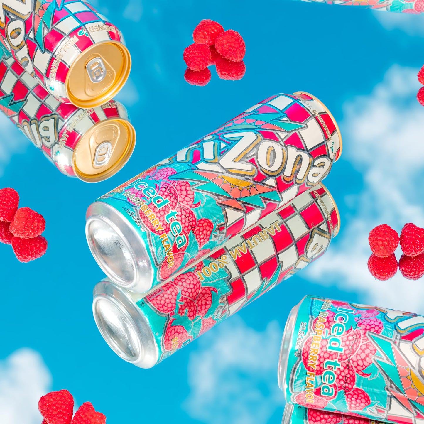 Arizona Raspberry Tea - Big Can, 22 Fl Oz (Pack of 12)