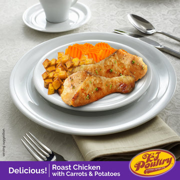 Kosher For Passover Gluten Free Meals, Roast Chicken With Potato & Carrots (2 Pack) Mre Meat Ready To Eat, Prepared Entree Fully