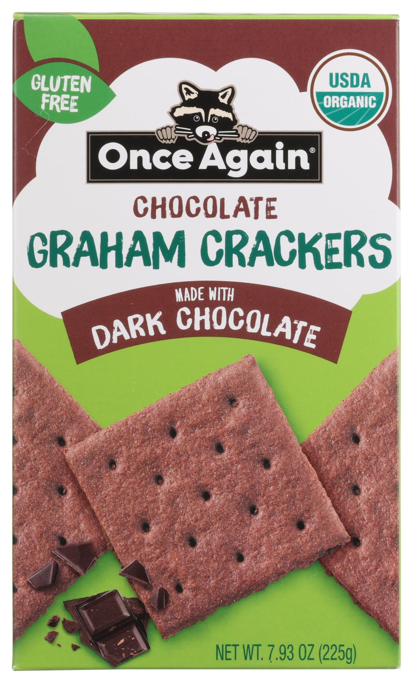 Organic Dark Chocolate Graham Crackers
