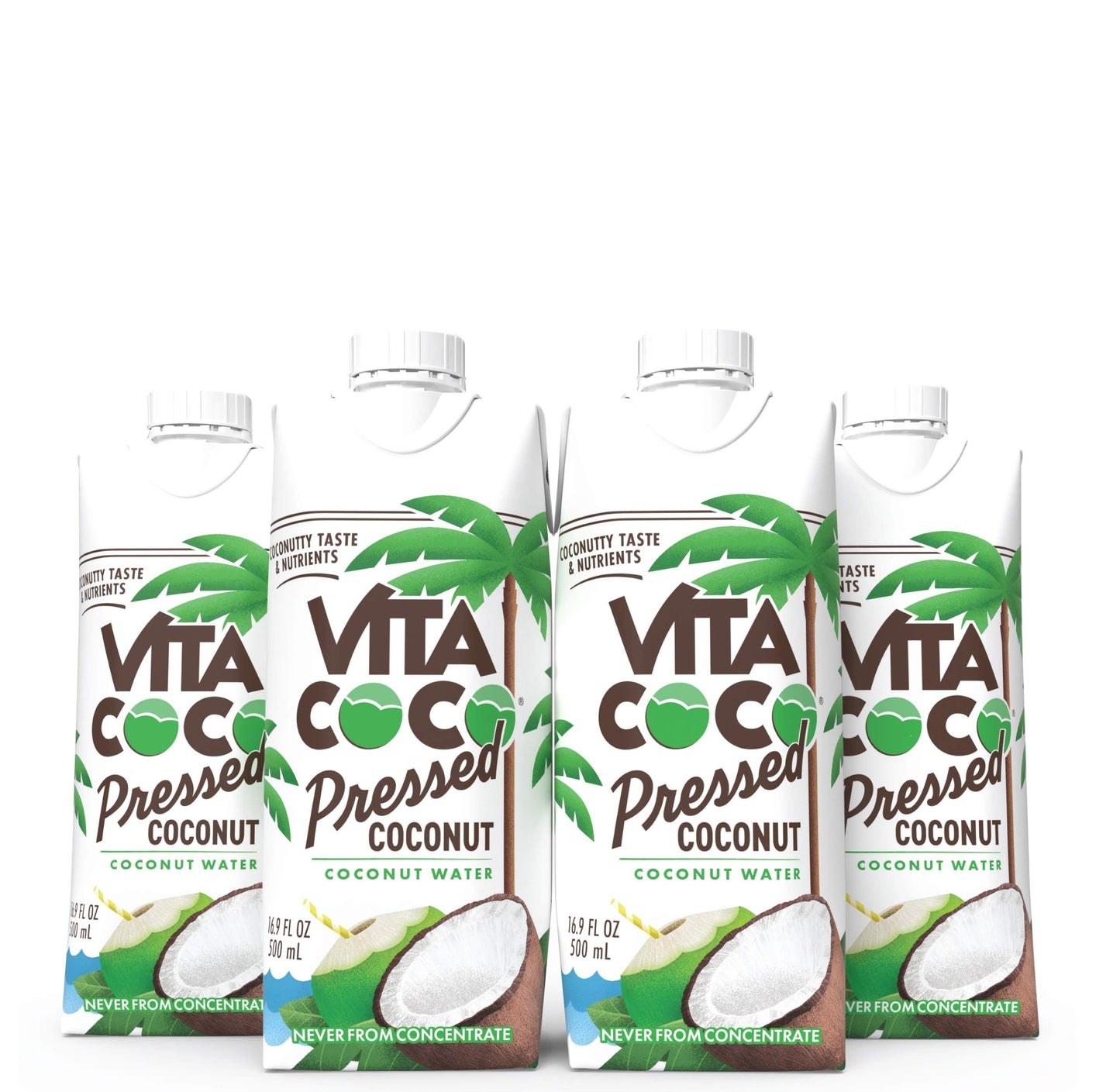 Pressed Coconut Trial Pack 16.9 Fl Oz (Pack of 4)