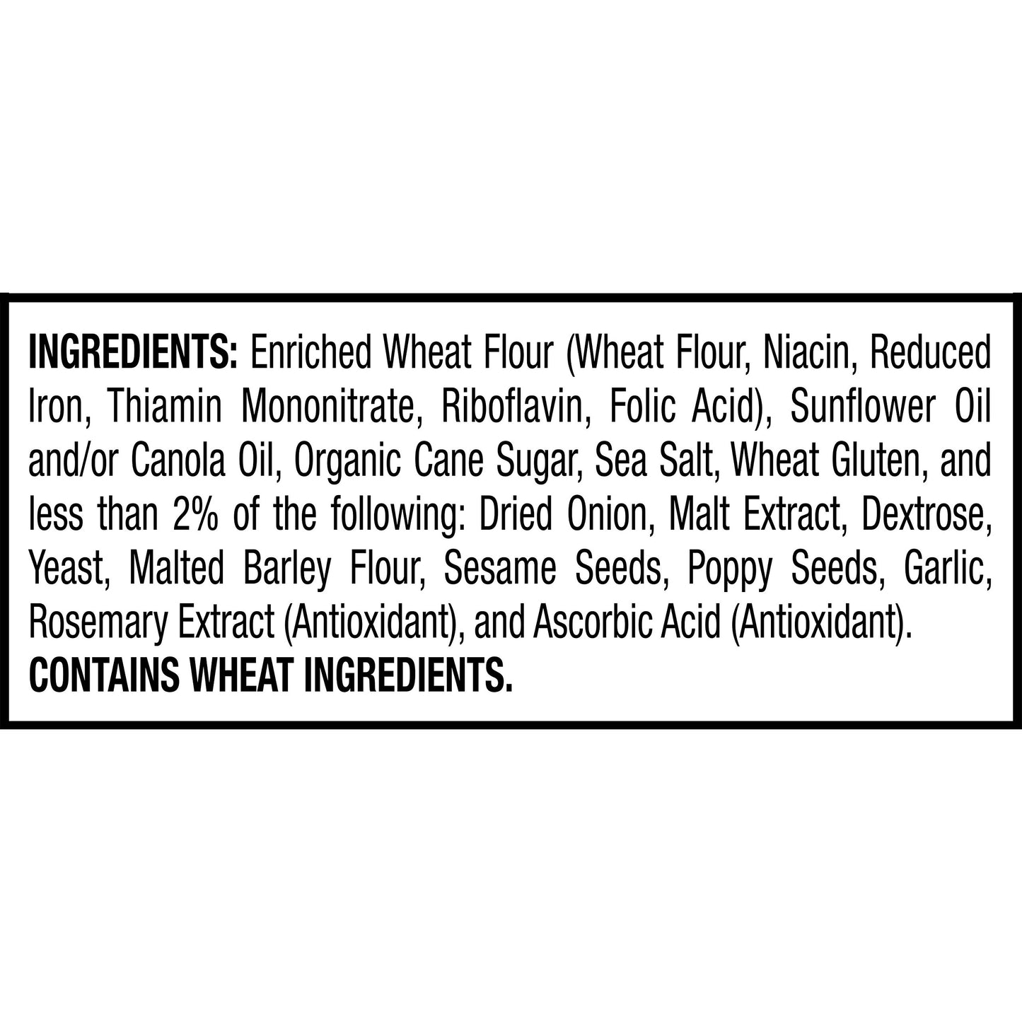 STACYS PITA CHIPS, Bagel Chips,Everything, Pack of 12, Size 7 OZ - No Artificial Ingredients GMO Free