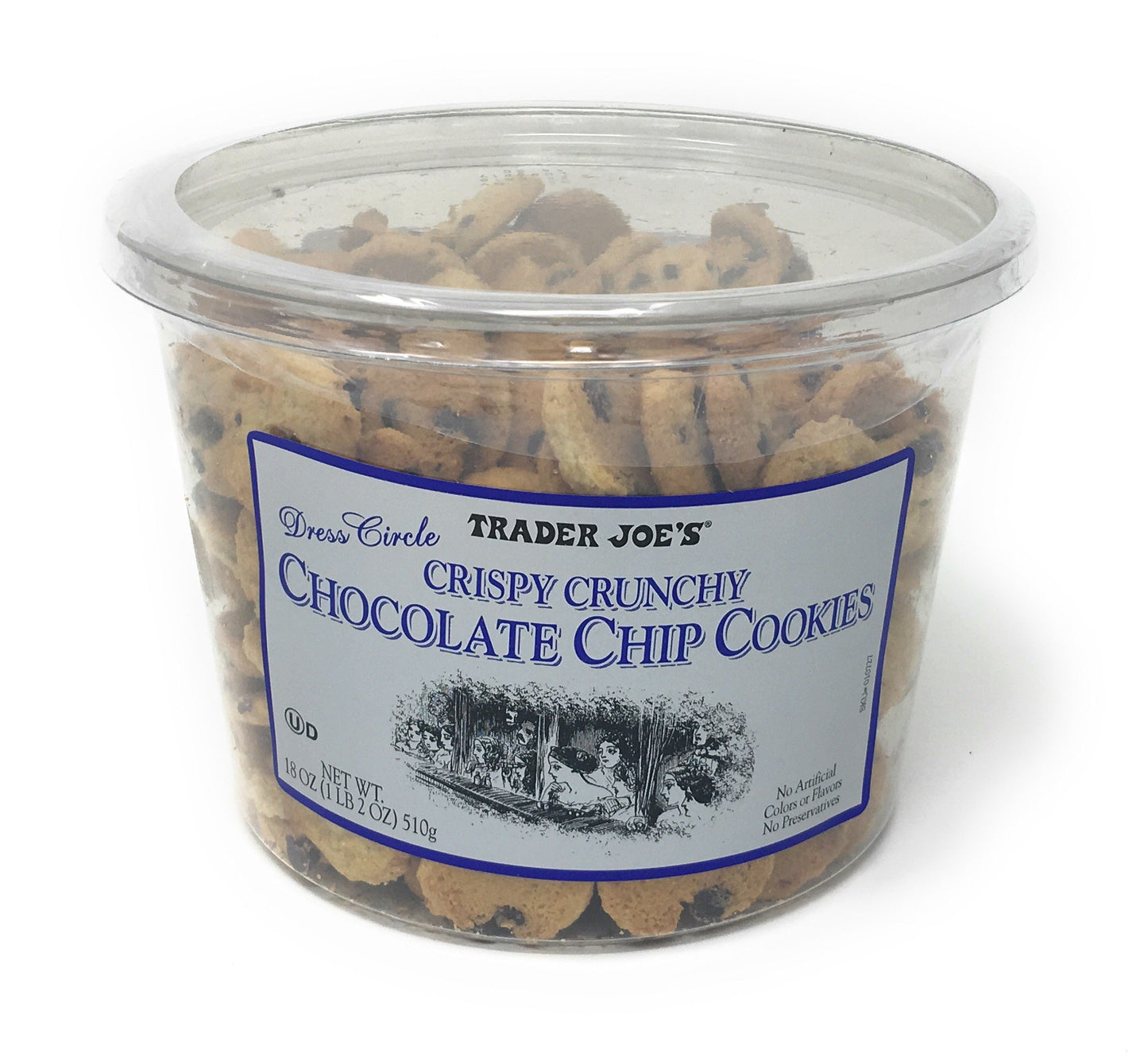 Trader Joes Crispy Crunchy Chocolate Chip Cookies 18 Oz