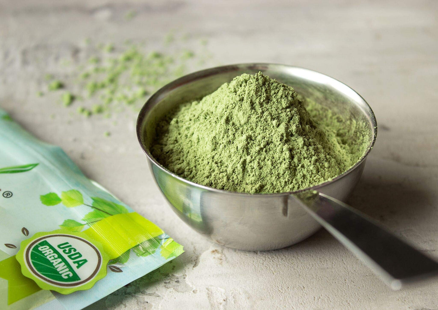 Food To Live Organic Broccoli Powder, 1 Pound - Non-Gmo, Raw, Kosher, 100% Pure, Ground From Whole Vegetables, Vegan Superfood, Bulk, Rich In Fiber, For Juices, Drinks, And Smoothies, Sirtfood