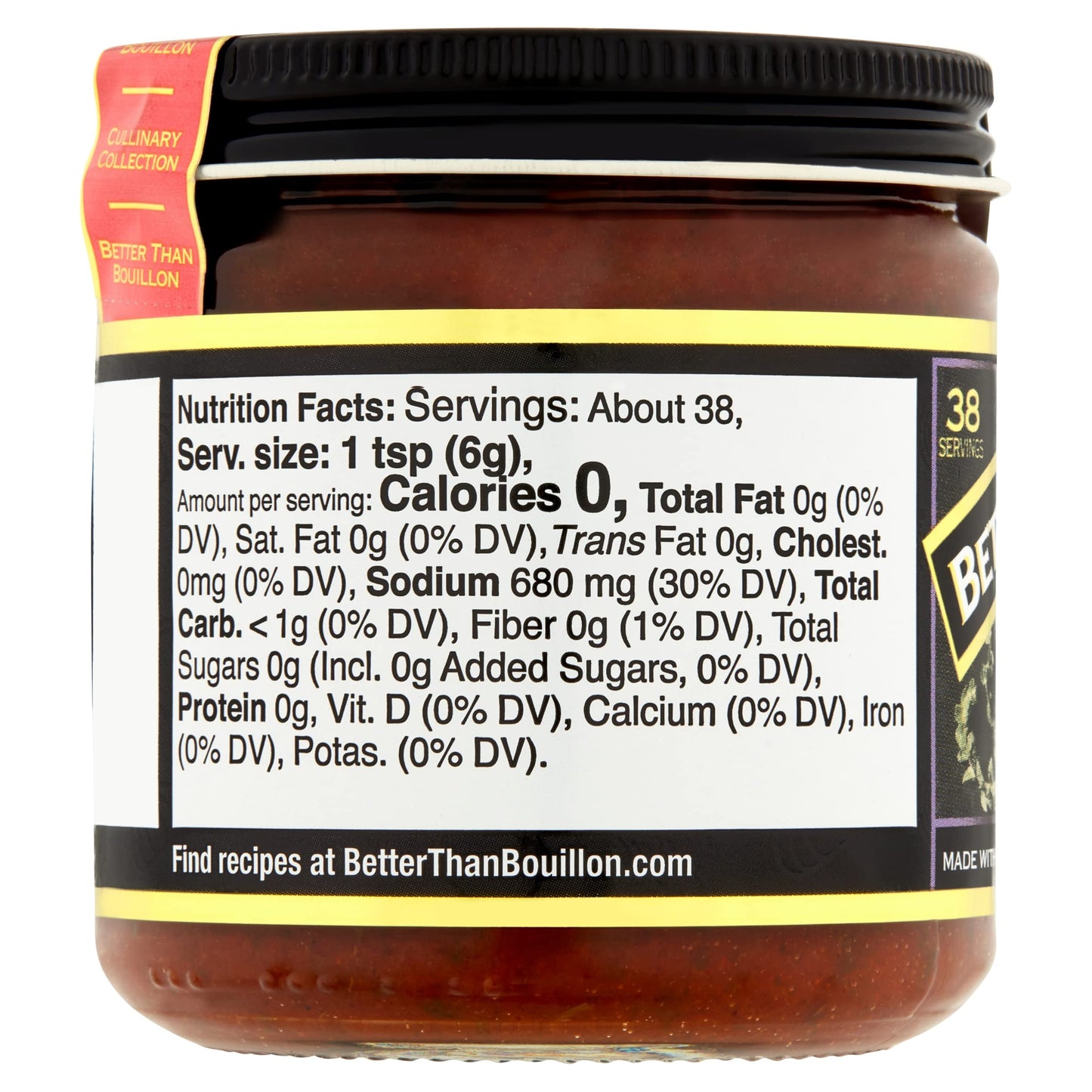 Better Than Bouillon Culinary Collection Base, Sofrito Base, Contains 38 Servings Per Jar, 8-Ounce Glass Jar (Pack Of 2)