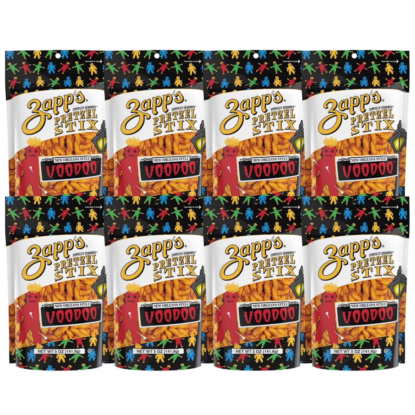 Zapps Voodoo Pretzel Stix pack of 8-5 oz bags