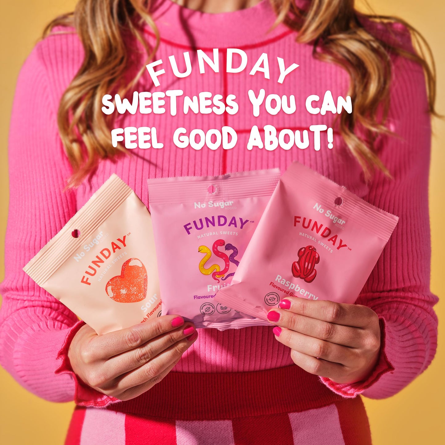 FUNDAY Raspberry Gummy Frogs - 12 Pack - No Sugar Added - Gluten-Free Gummy Candy with Natural Flavors - Better-for-You Sweet &