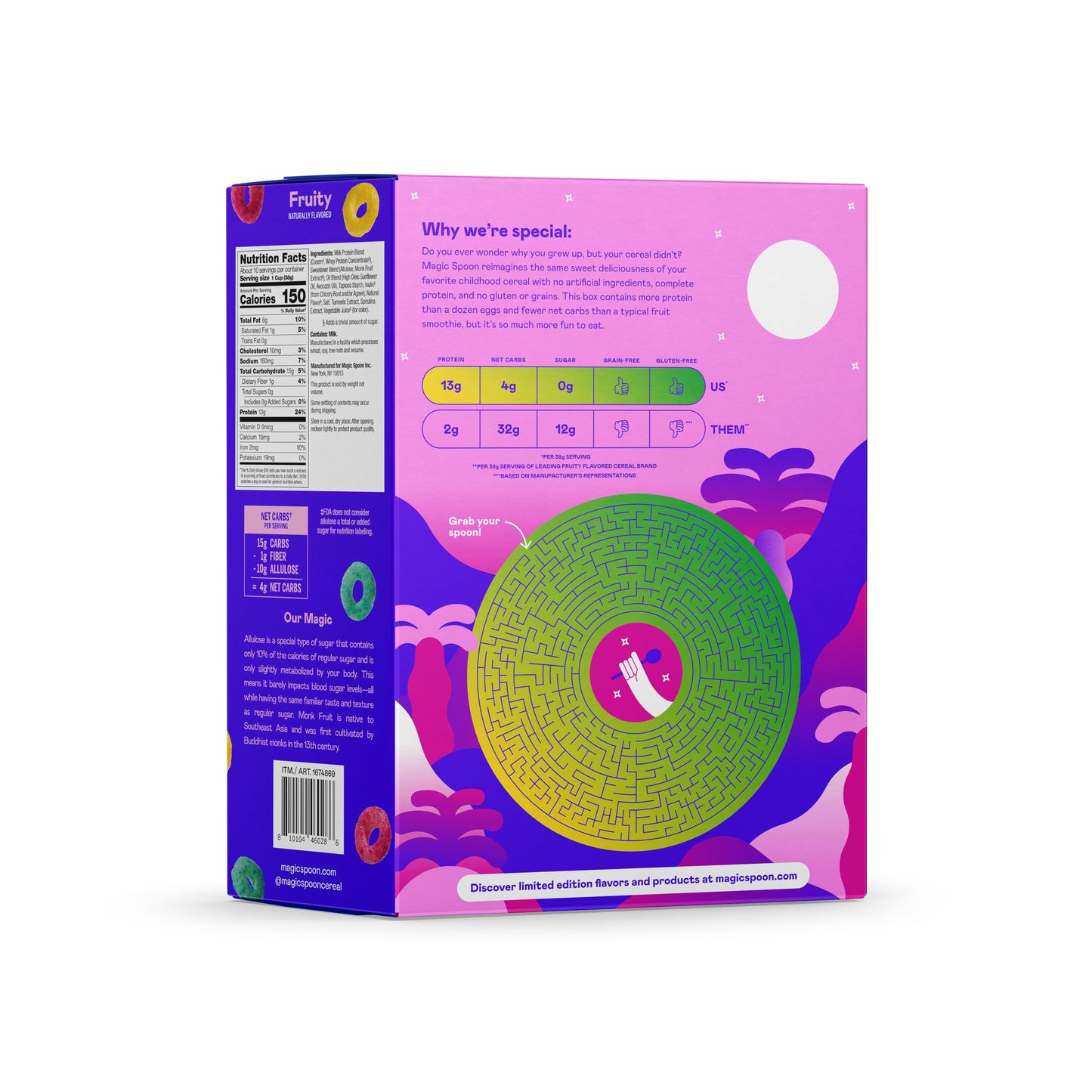 Fruity Cereal, 14oz Box