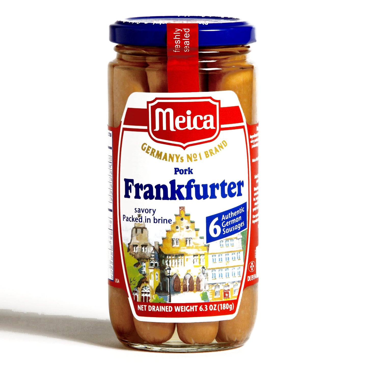 Meica Frankfurter 6.3 oz each (1 Item Per Order)