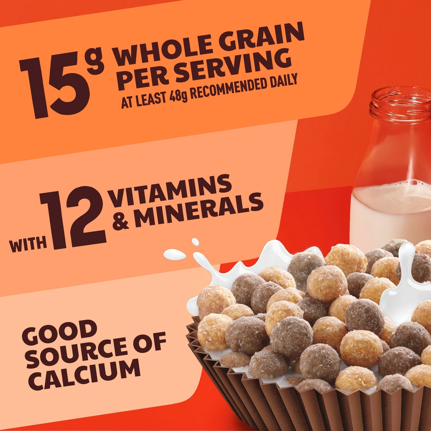 Reeses Puffs Chocolatey Peanut Butter Cereal, 29 oz Giant Size, Kid-Friendly Breakfast