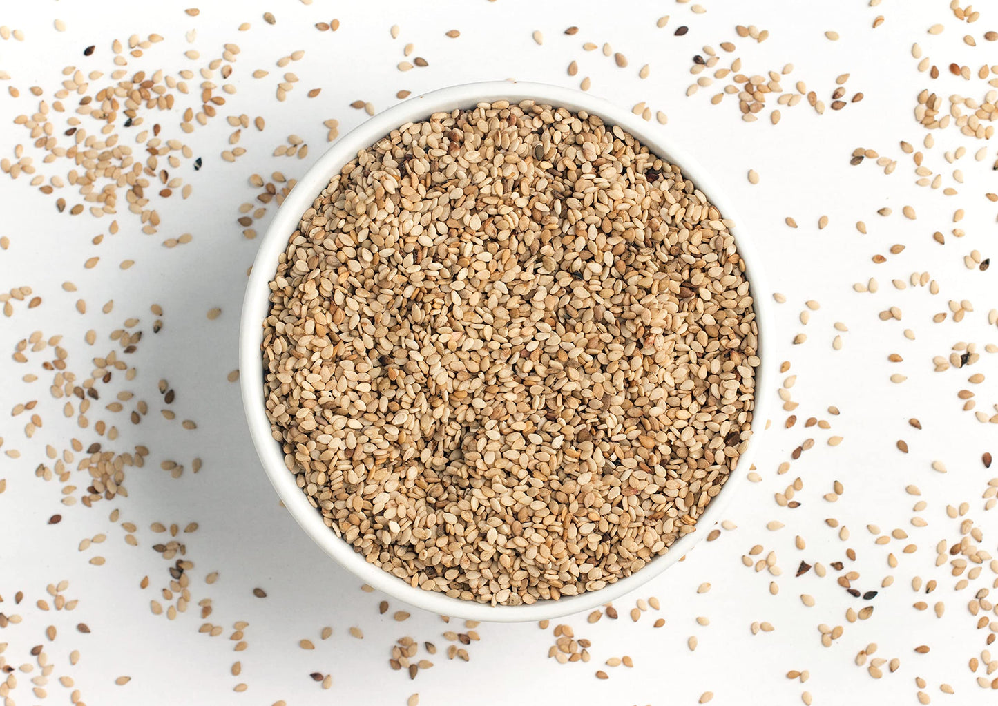 Food To Live Unhulled Sesame Seeds, 12 Ounces – Whole Natural Raw White Sesame Seeds, Kosher, Vegan, And Keto, Bulk Sesame. High In Calcium, Iron, And Fiber. Perfect For Stir-Fries, Noodles