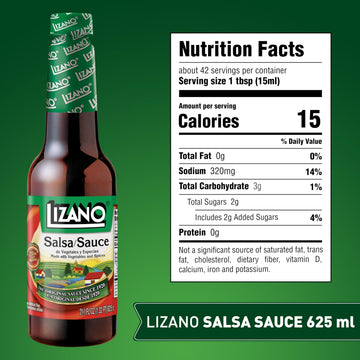 Lizano Salsa Sauce with Vegetables & Spices, 21.1 fl oz, Brown, Model mp-4556