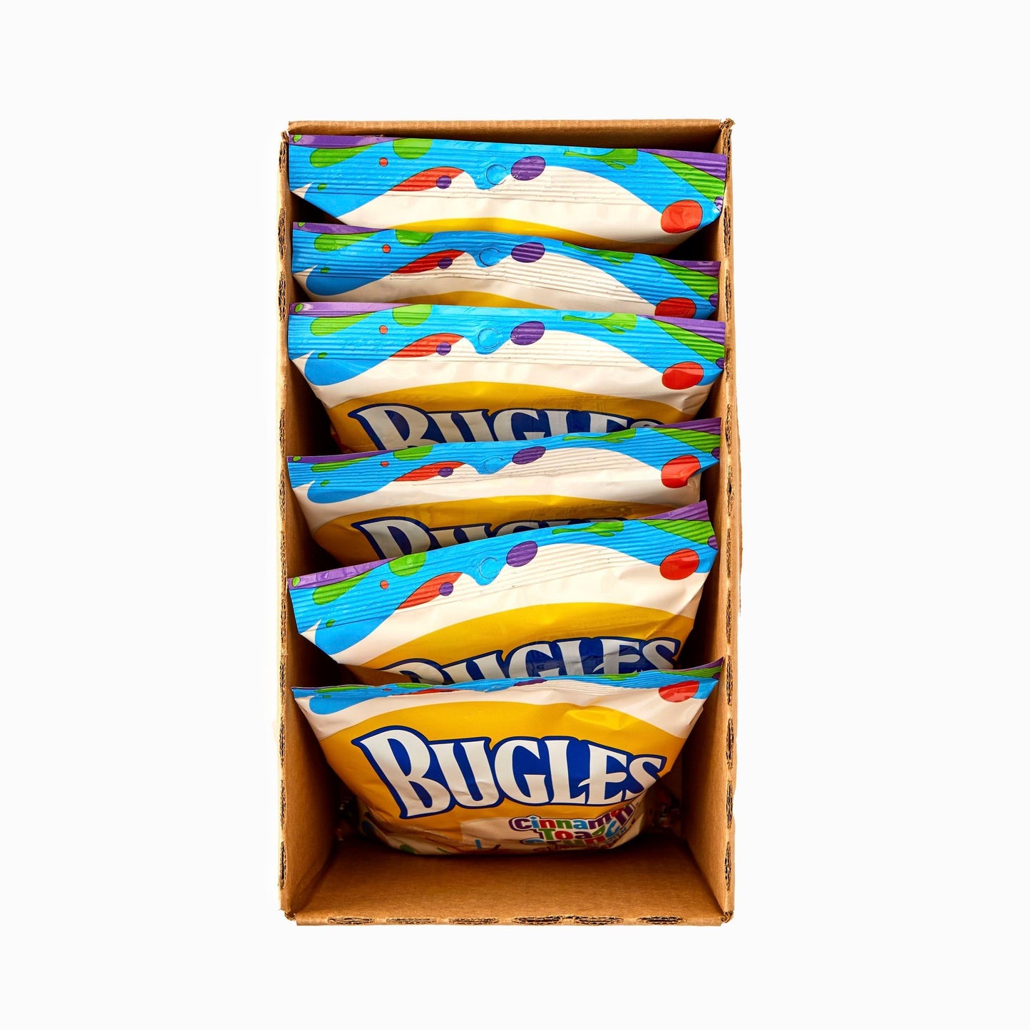 Bugles Corn Snacks, Sweet and Salty Churro, 3 Oz (Pack of 6)