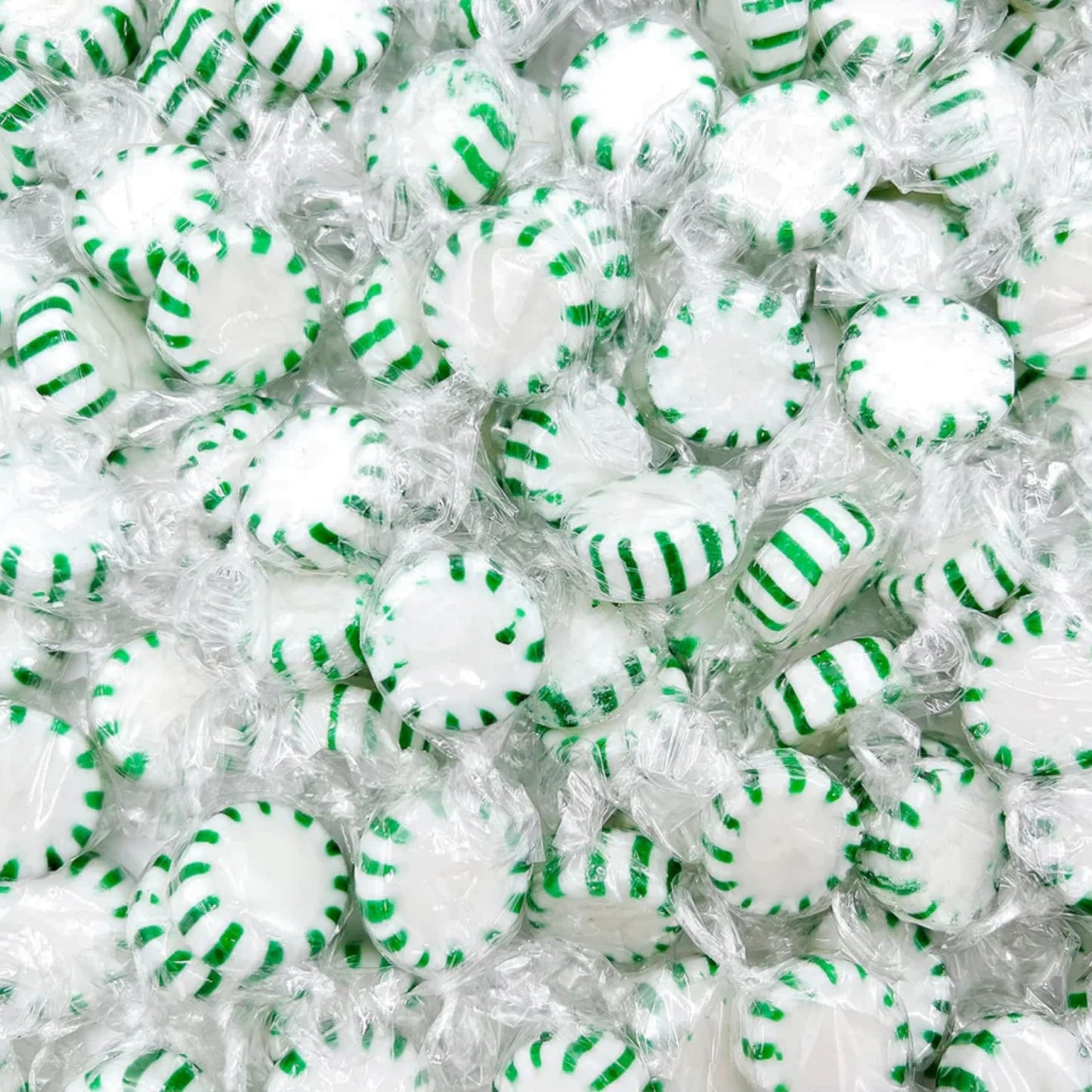 Easter Spearmint Starlights Hard Candy Mints - 1 Lbs - Spearmint Flavored Old School Disks Classic Hard Candies - American Vintage Candy Snack - Individually Wrapped 16 Oz.