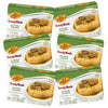 Kosher Stuffed Chicken Breast Rice, Mre Meat Meals Ready To Eat, Gluten Free (6 Pack) Prepared Entree Fully Cooked, Shelf Stable