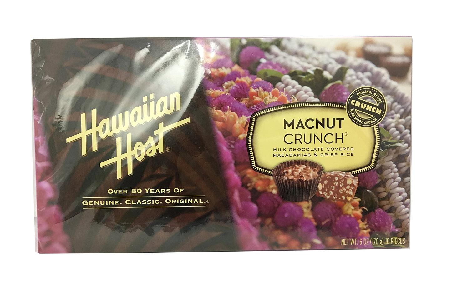 Hawaiian Host MacNut Crunch - 6 oz, Brown, Model 71873221052