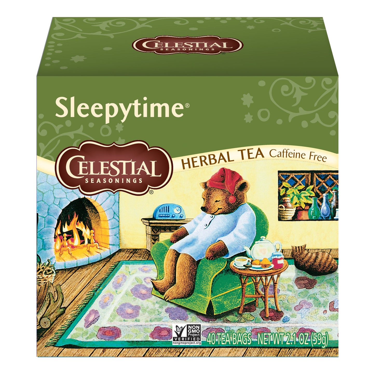 Celestial Seasonings Herbal Tea Sleepytime 40 Count Box