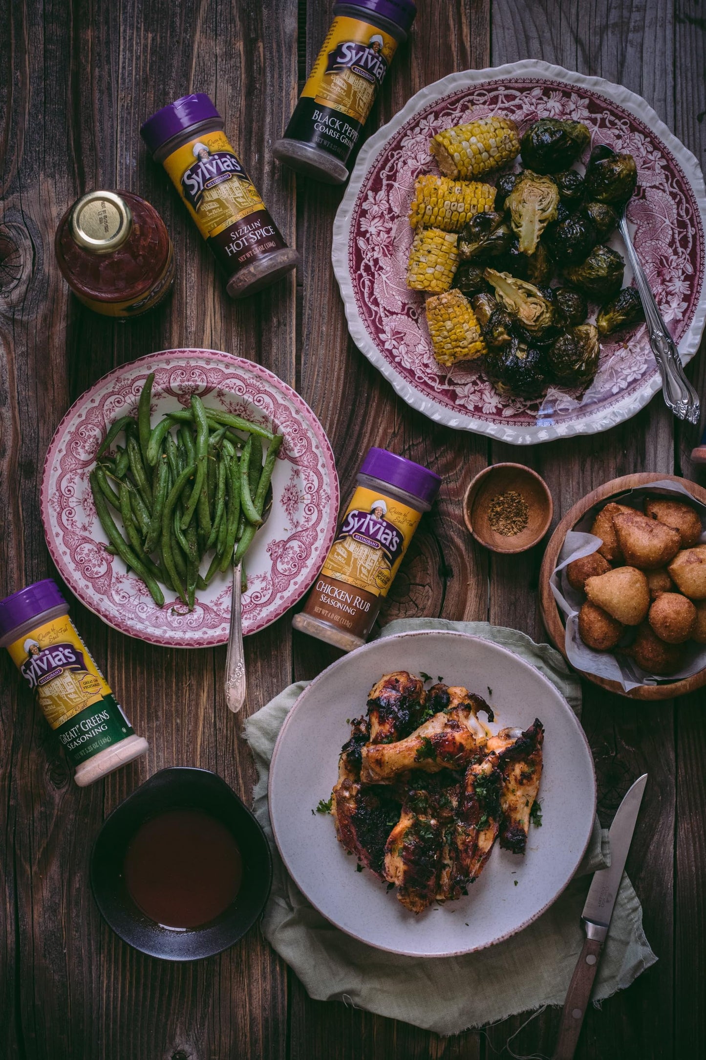 Sylvia'S Restaurant Great! Greens Seasoning For Scrumptious Southern Collard Greens, All-Purpose Vegetable Seasoning, 5.25Oz (Pa