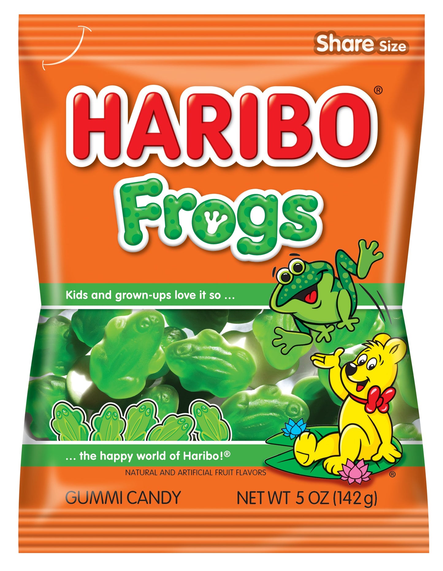 Haribo Gummy Frogs, 5 Oz