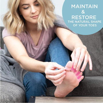 Mind Bodhi Toe Separators To Correct Bunions And Restore Toes To Their Original Shape (Bunion Corrector For Women Men Toe Spacer