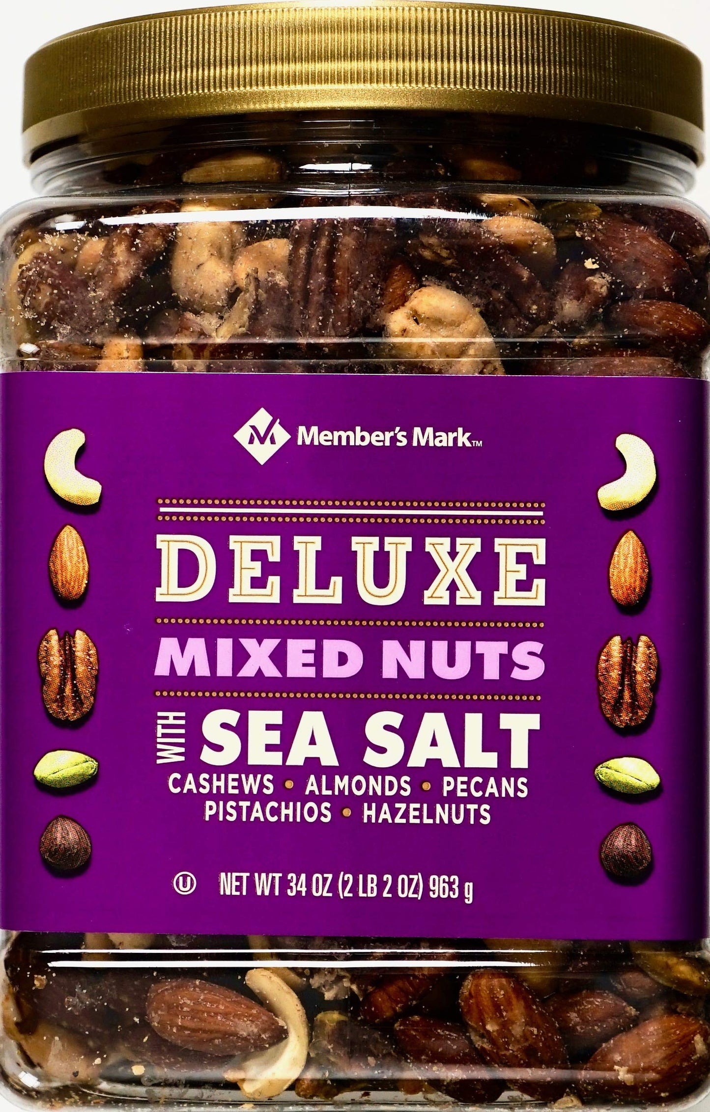 Members Mark Deluxe Mixed Nuts with Sea Salt (34 oz.)