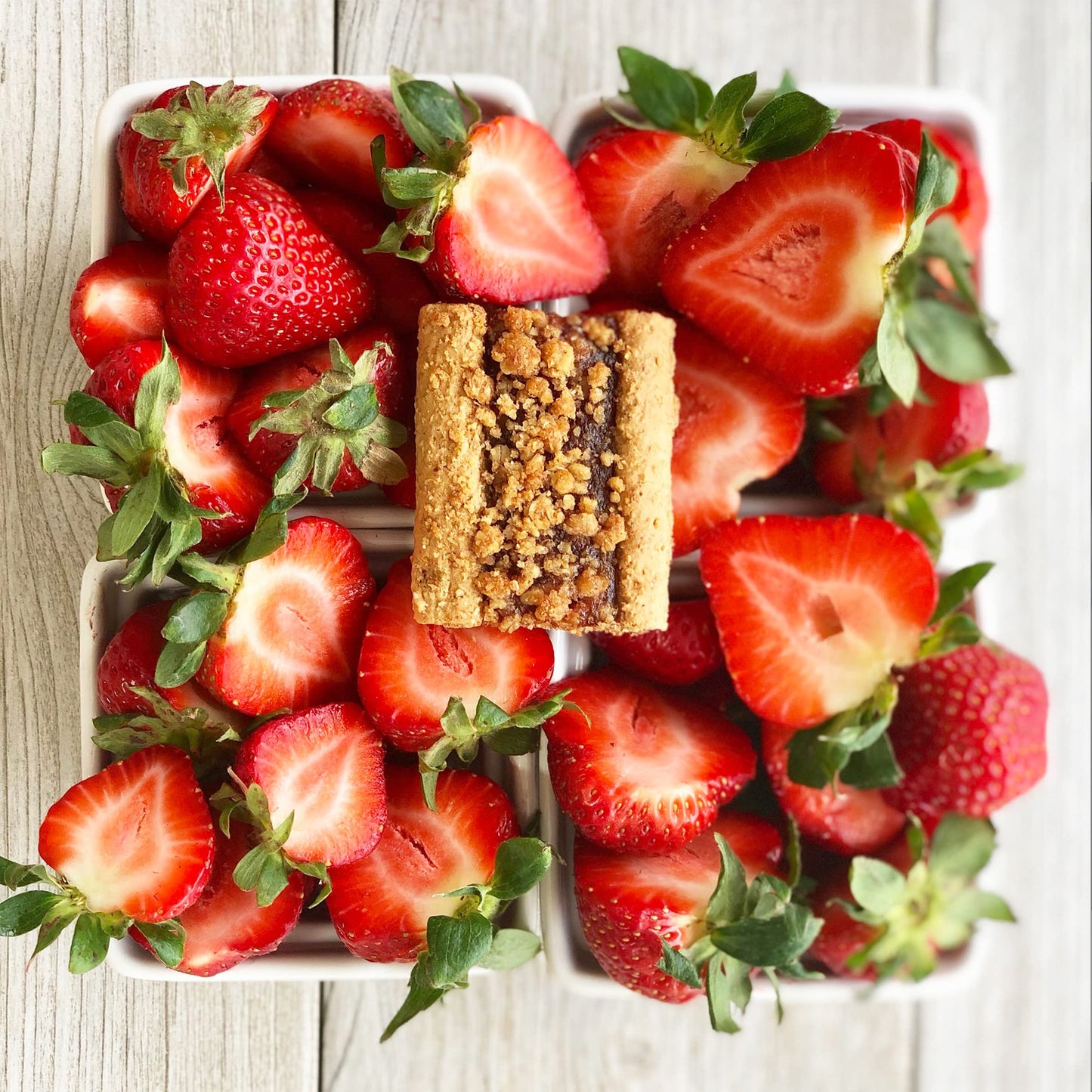 Natures Bakery Oatmeal Crumble Strawberry Bars, 1.41 Oz, 6 Ct