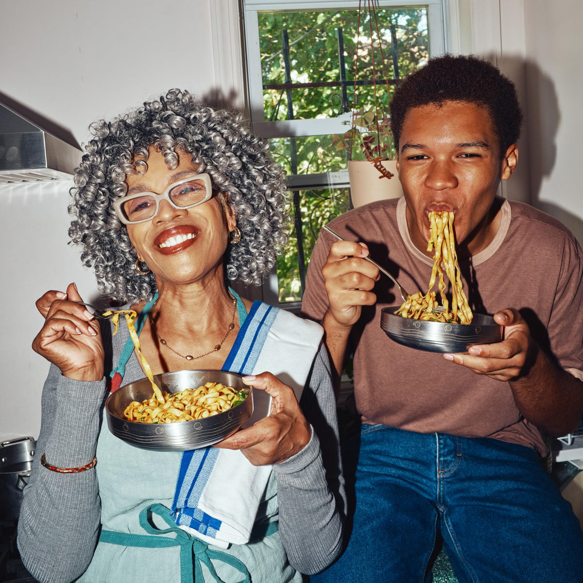 Spicy Soy Noodles Ramen Noodles by David Chang, 4 Pack of Restaurant Quality Air-Dried Instant Noodles Now with More Sauce & 10g