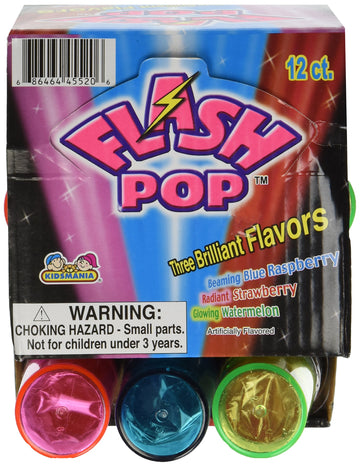 Kidsmania Flash Pop Novelty Lollipop (Pack Of 12)