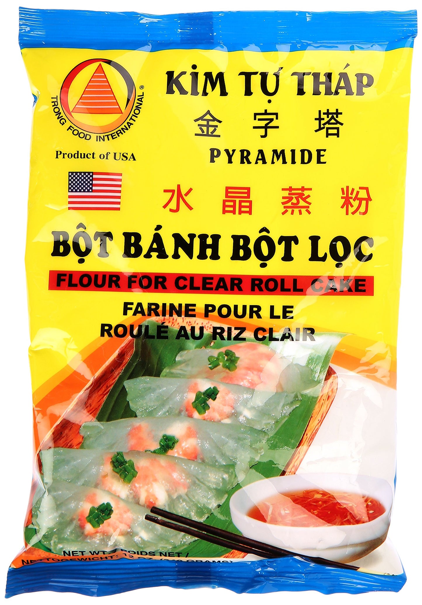 Flour for Clear Roll Cake (Banh Bot Loc) - 12 Oz.
