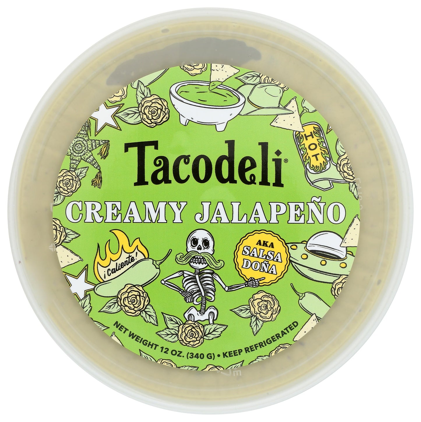 Tacodeli Tacodeli Slsa Dona Hot, 12 Oz