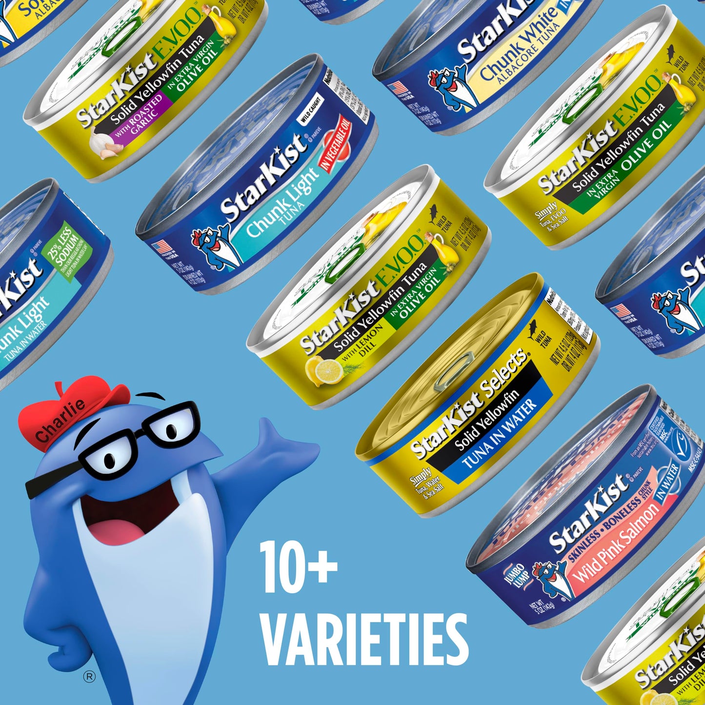 Starkist Solid White Albacore Tuna In Water, 5 Oz Can, Pack Of 4