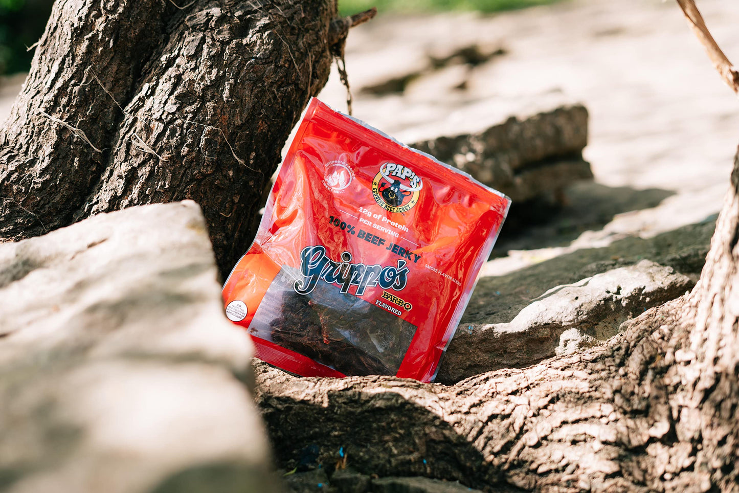 Grippos Bar-B-Q Beef Jerky By Paps
