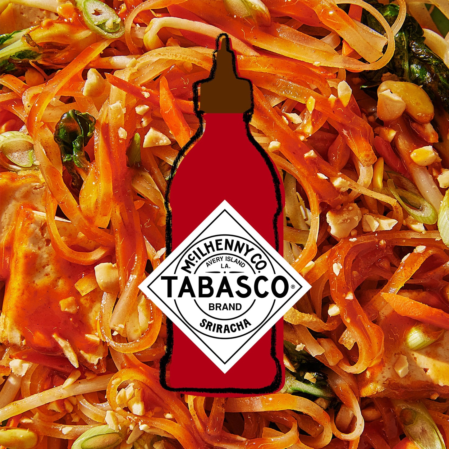 TABASCO Sriracha Hot Chili Sauce - 20 Oz. Bottle